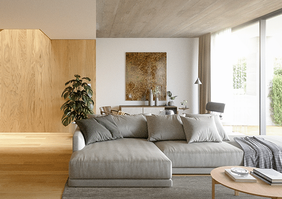 Velocity Delta – open-plan living room