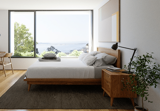 Velocity Delta – bedroom with view towards the Douro river mouth