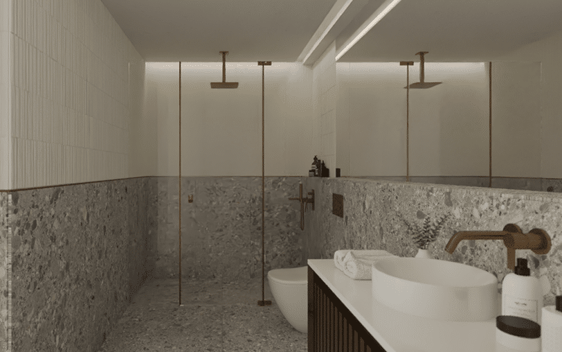 Velocity Pulse – bathroom with walk-in shower