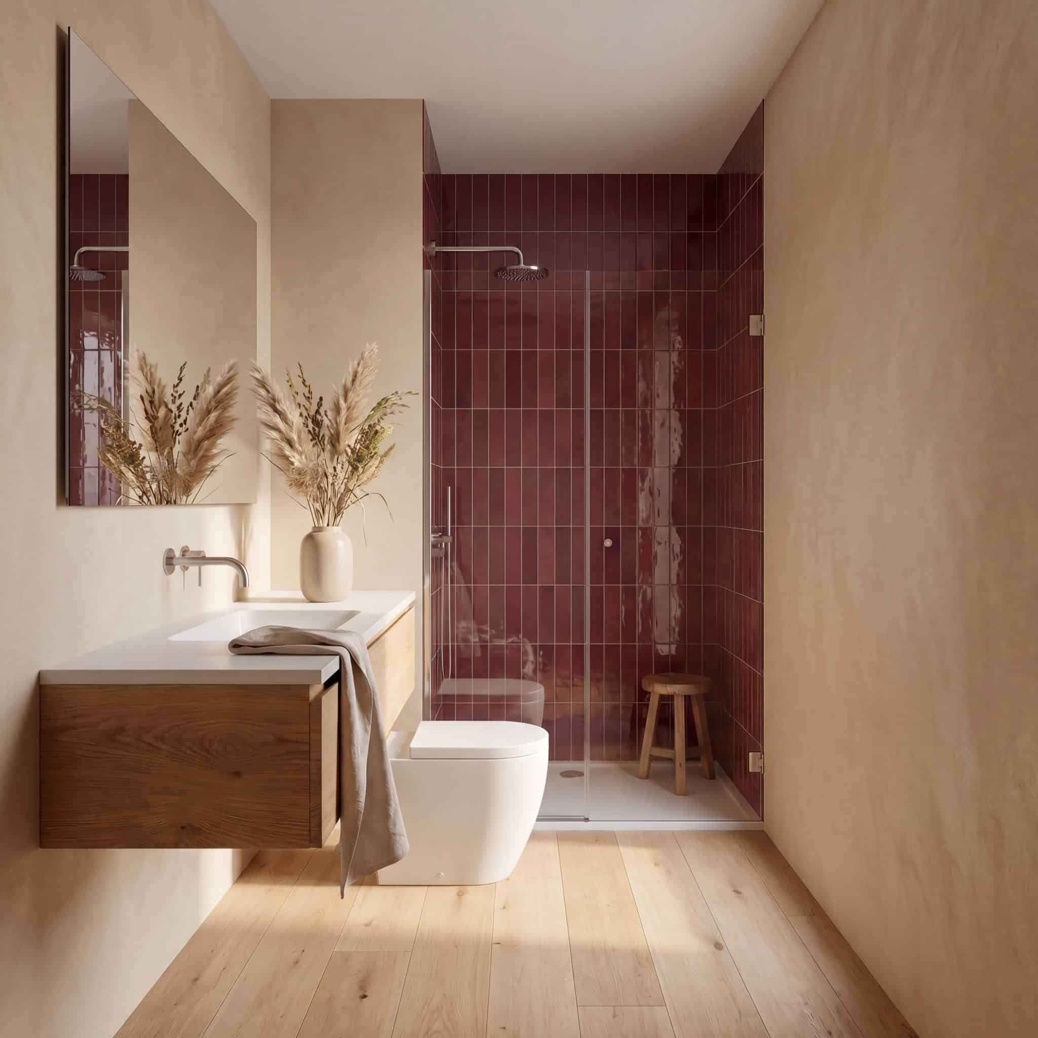 Velocity Pulse – bathroom with walk-in shower
